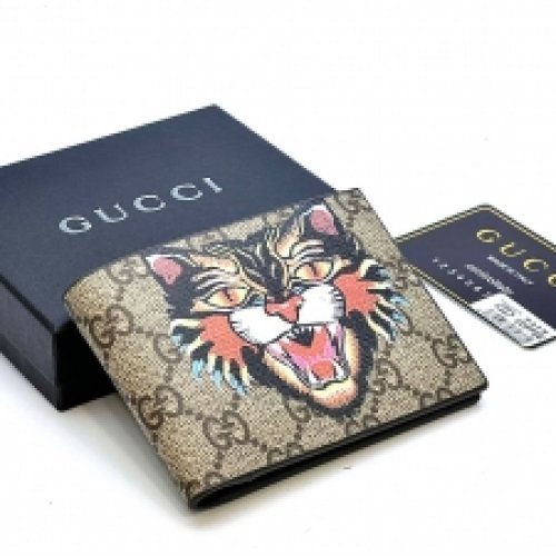 Best Price Gucci Wallet for Men Lion Design