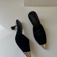 Best Price JIMMY CHOO Black Gold Heels