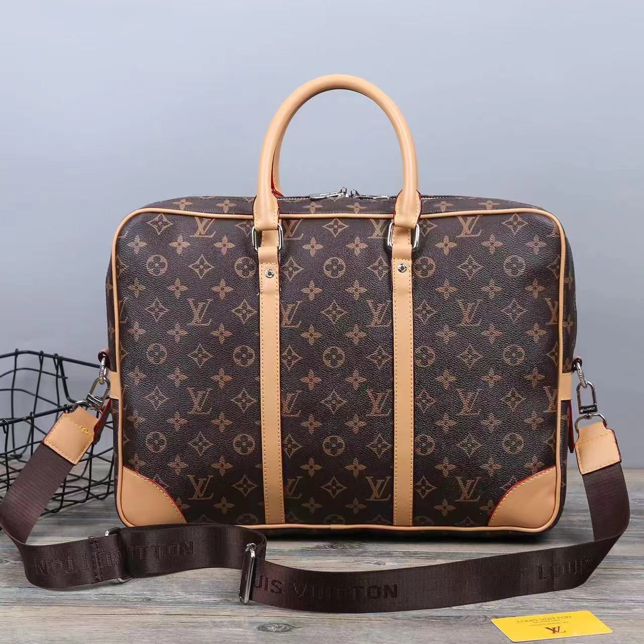 Best Price LV ALPHABET LAPTOP BAG