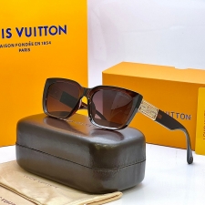 Best Price Lv Sunglasses for Ladies - Brown 